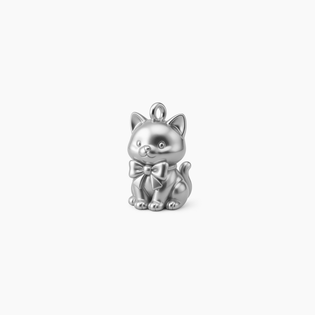 Custom charm design - Sterling Silver finish (Edited)