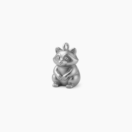Custom charm design - Sterling Silver finish