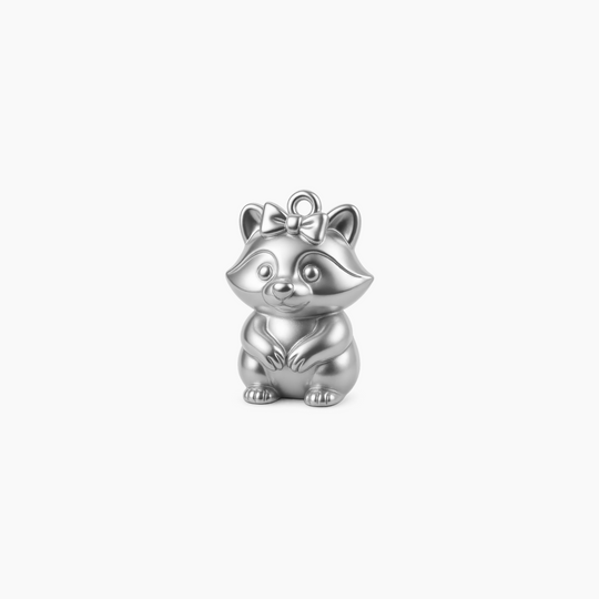 Custom charm design - Sterling Silver finish (Edited)