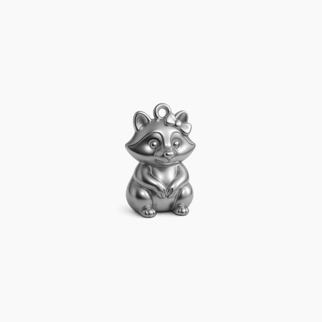 Custom charm design - Sterling Silver finish (Edited)