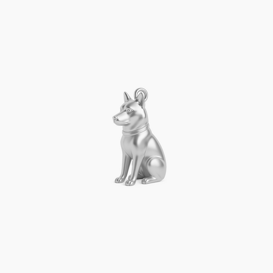 Custom charm design - Sterling Silver finish