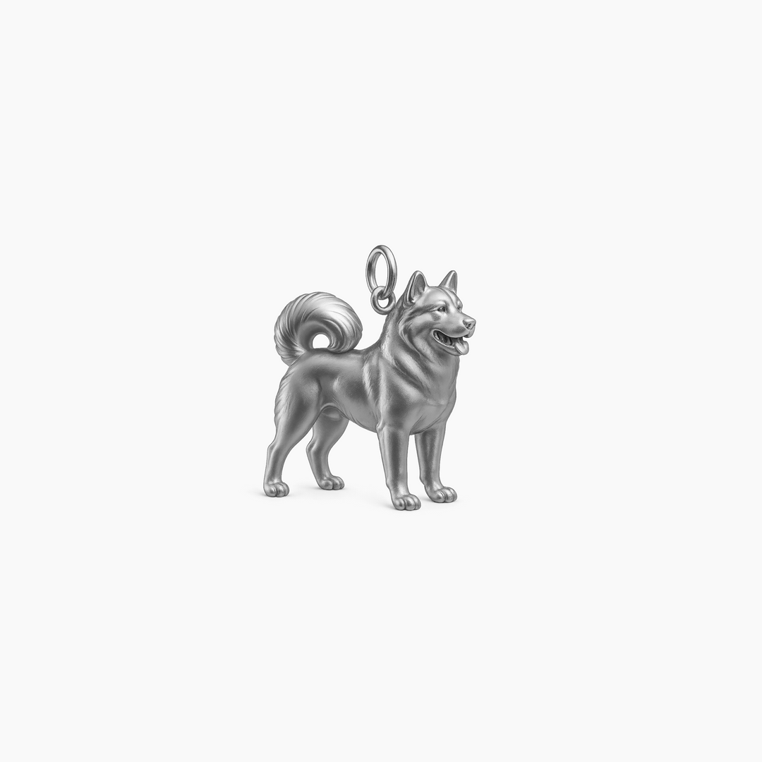 Custom charm design - Sterling Silver finish