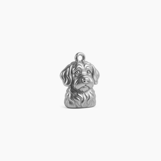 Custom charm design - Sterling Silver finish