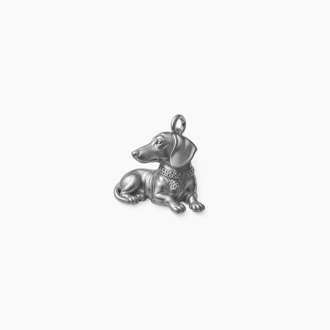 Custom charm design - Sterling Silver finish