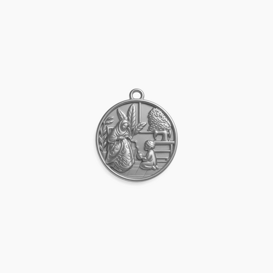 Sterling Silver finish