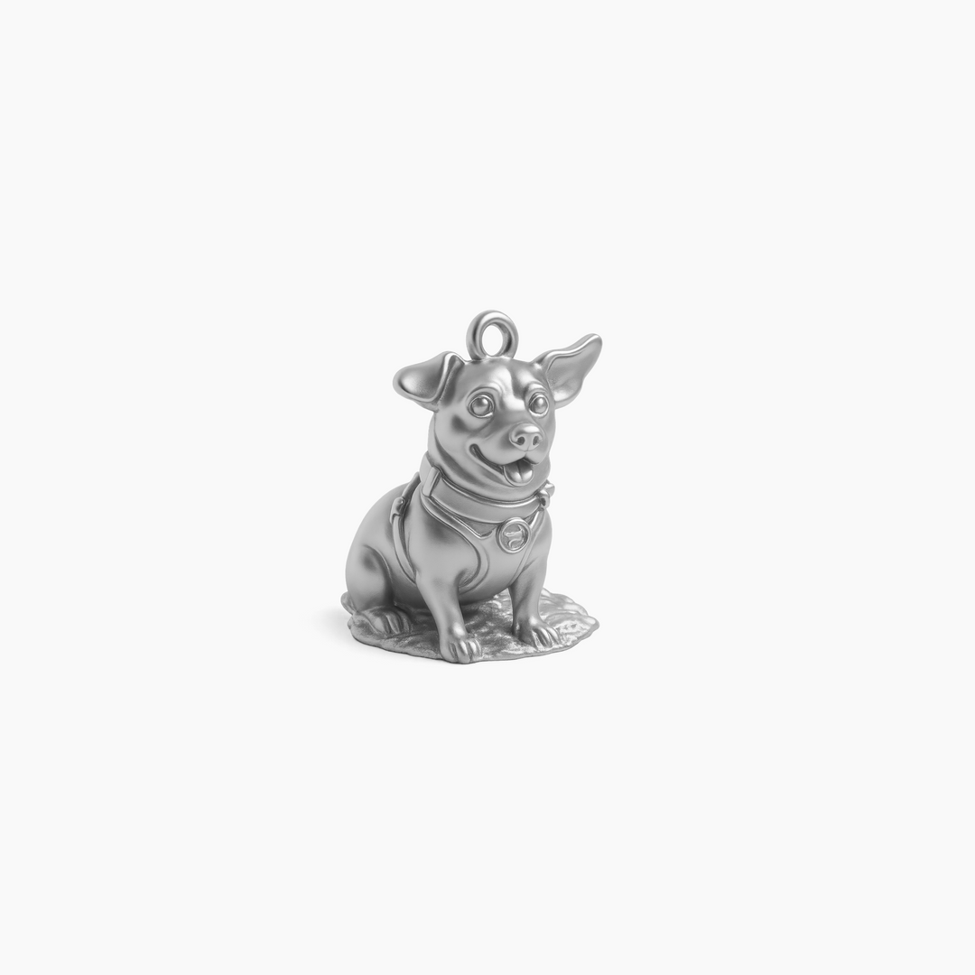 Sterling Silver finish