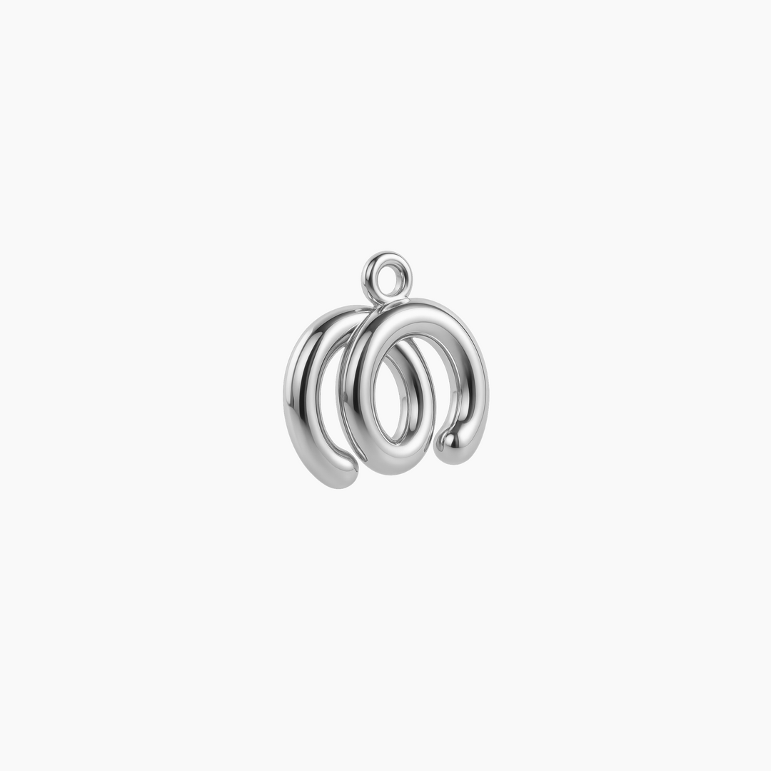 Sterling Silver finish