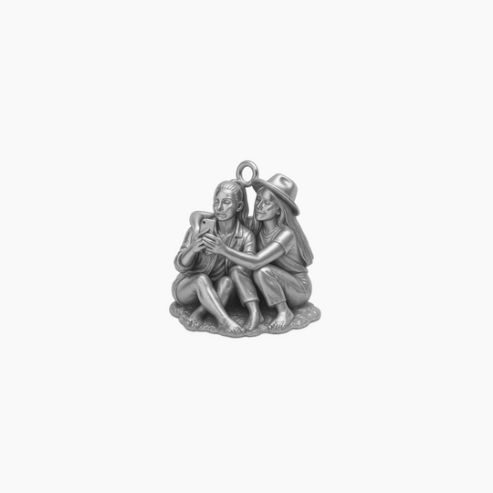 Sterling Silver finish
