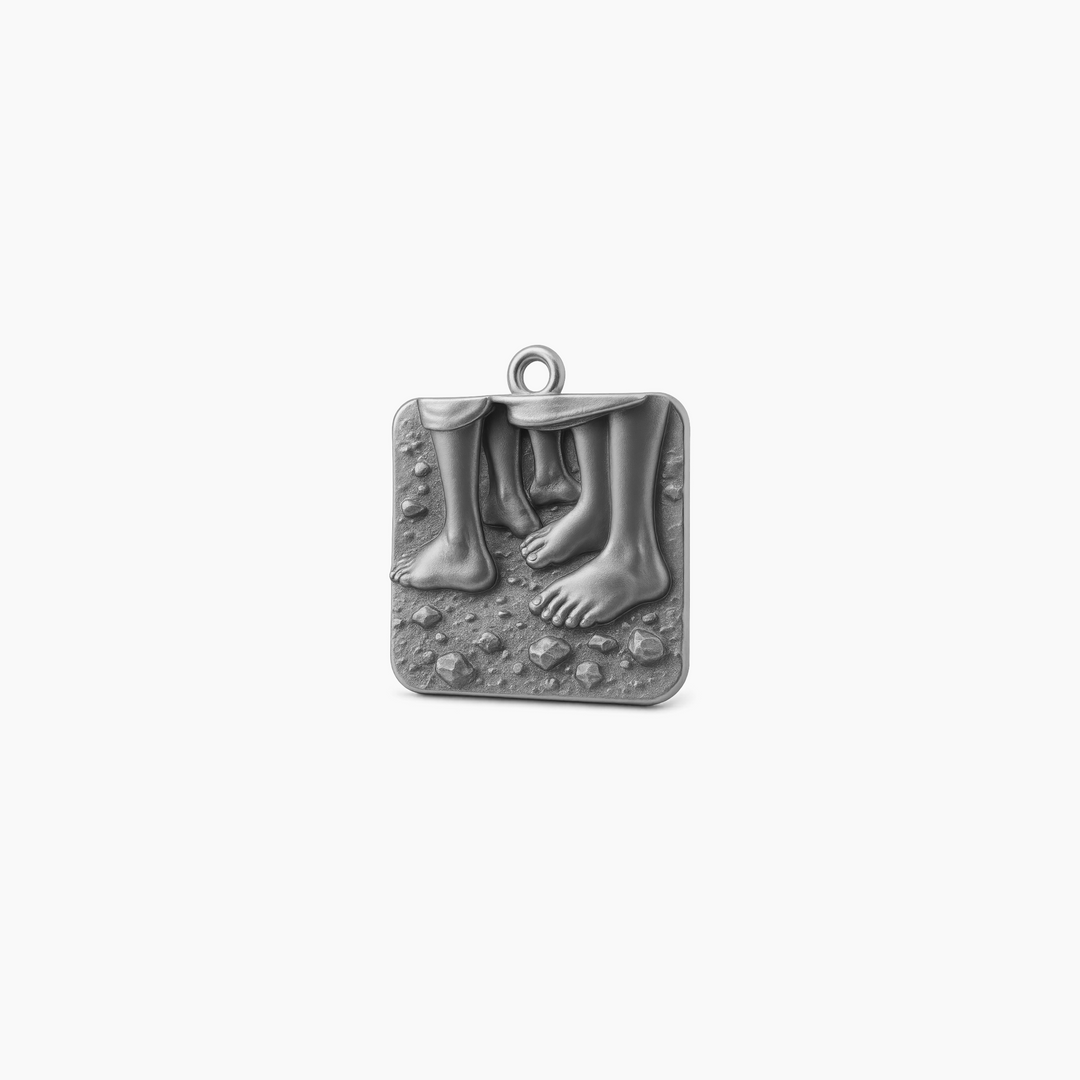 Sterling Silver finish