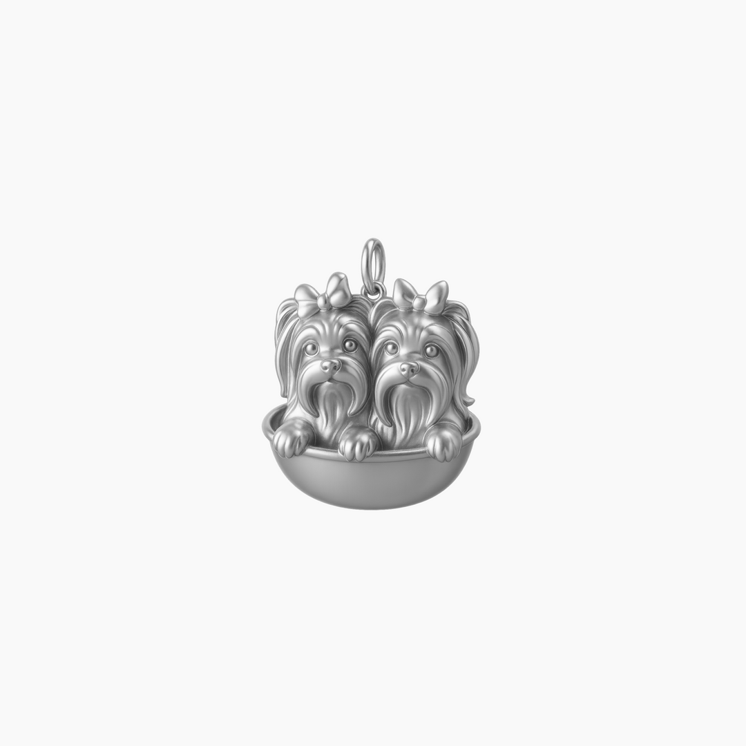 Sterling Silver finish