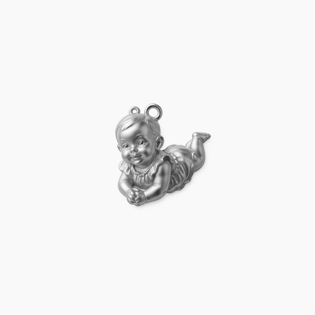 Sterling Silver finish