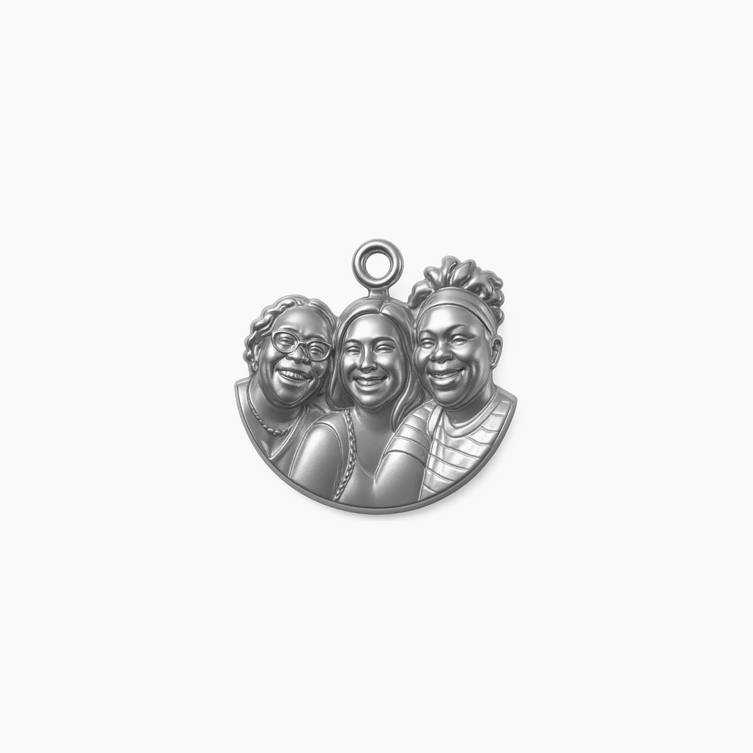 Sterling Silver finish