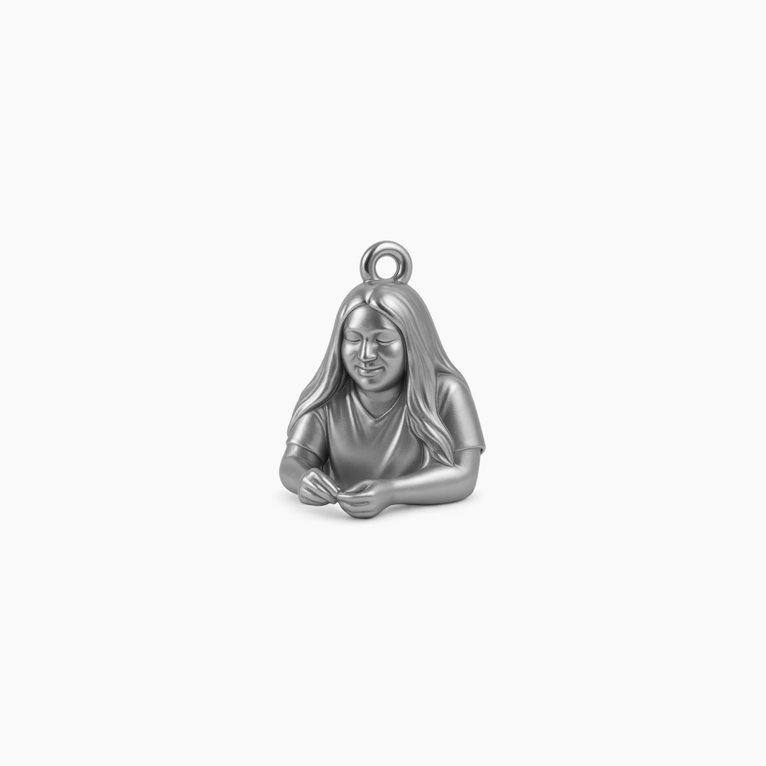 Sterling Silver finish