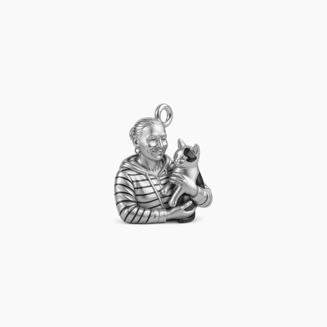 Sterling Silver finish
