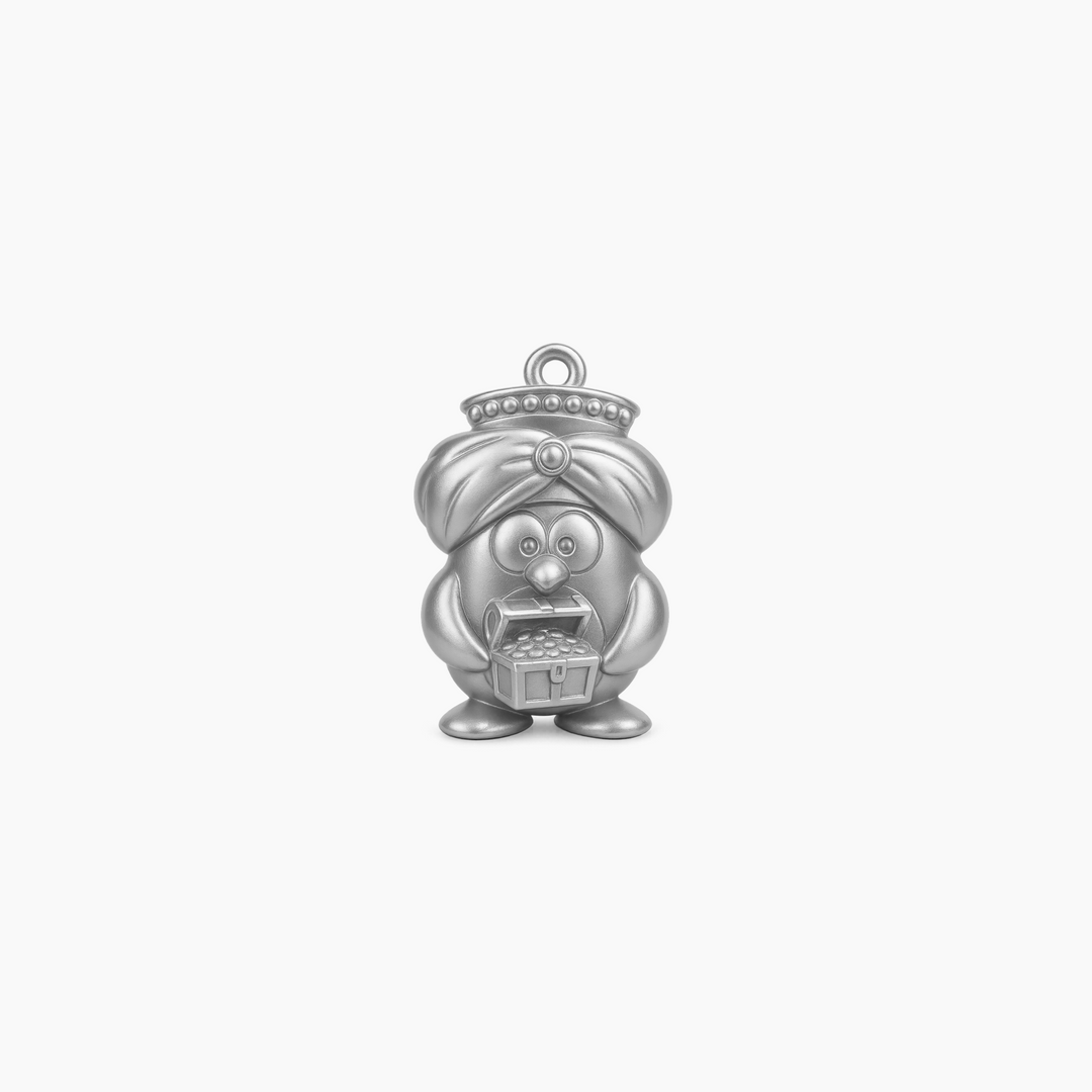 Sterling Silver finish