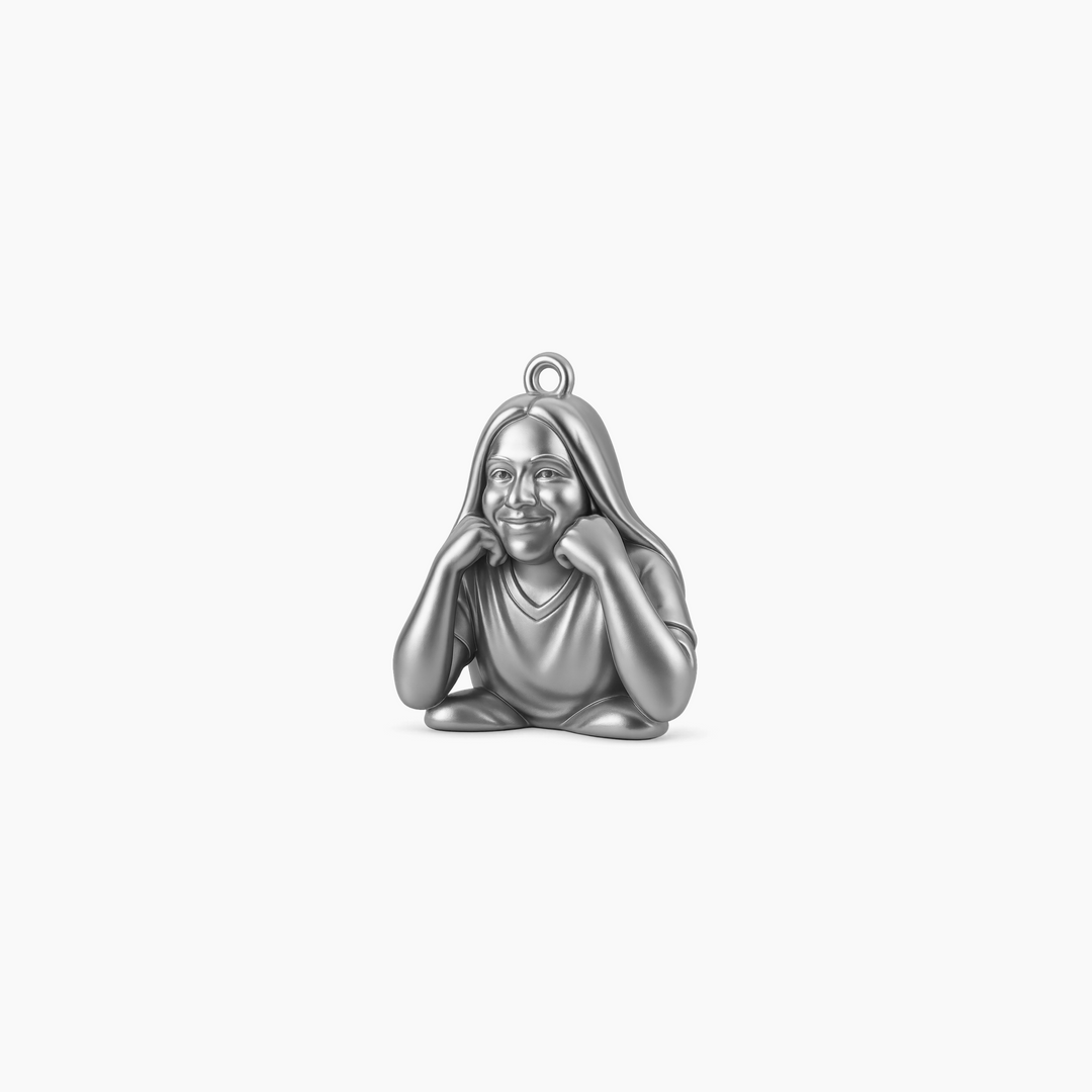 Sterling Silver finish