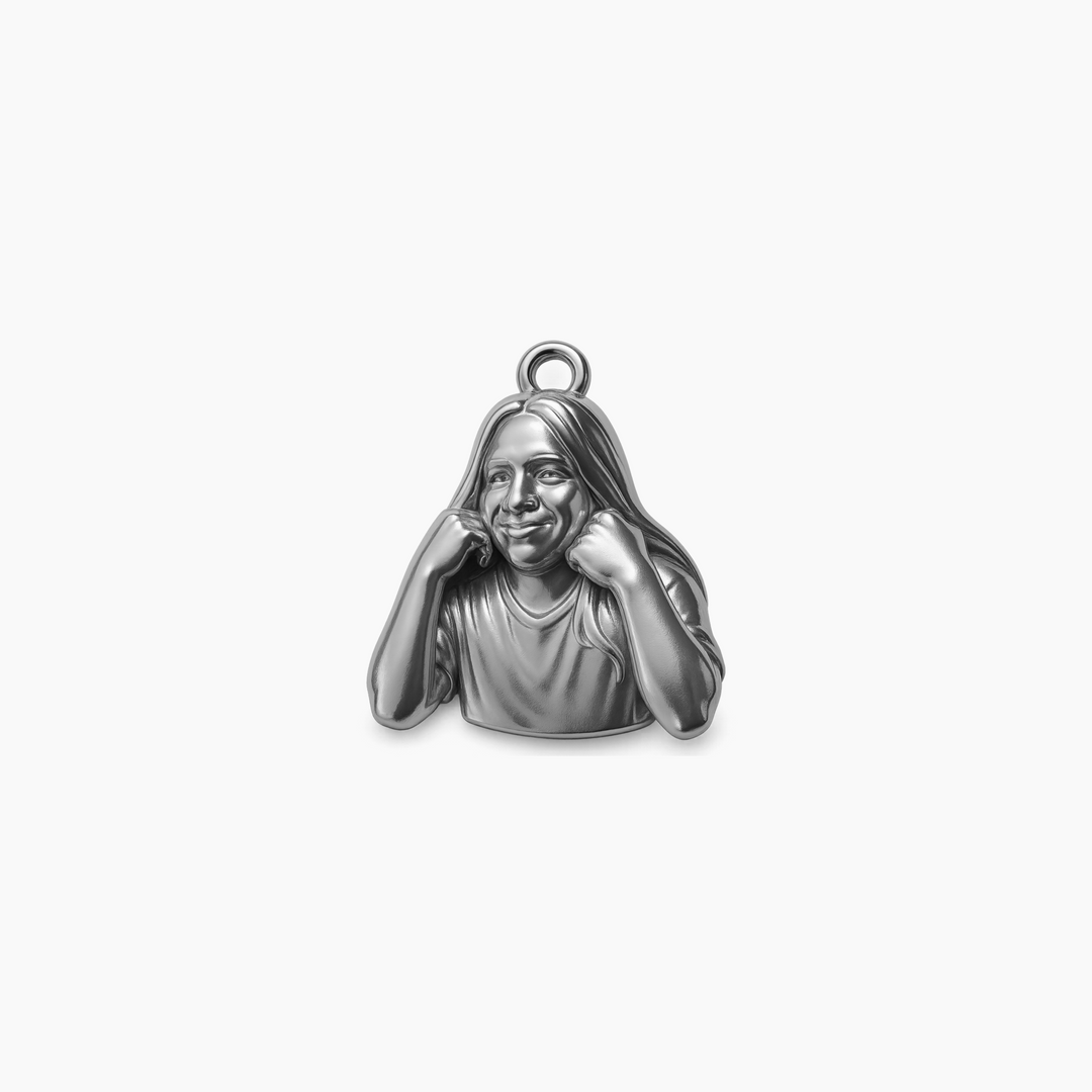 Sterling Silver finish