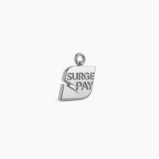 Sterling Silver finish