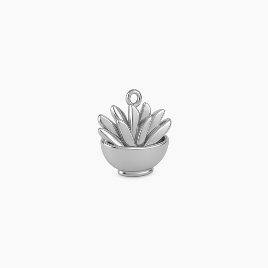 Sterling Silver finish