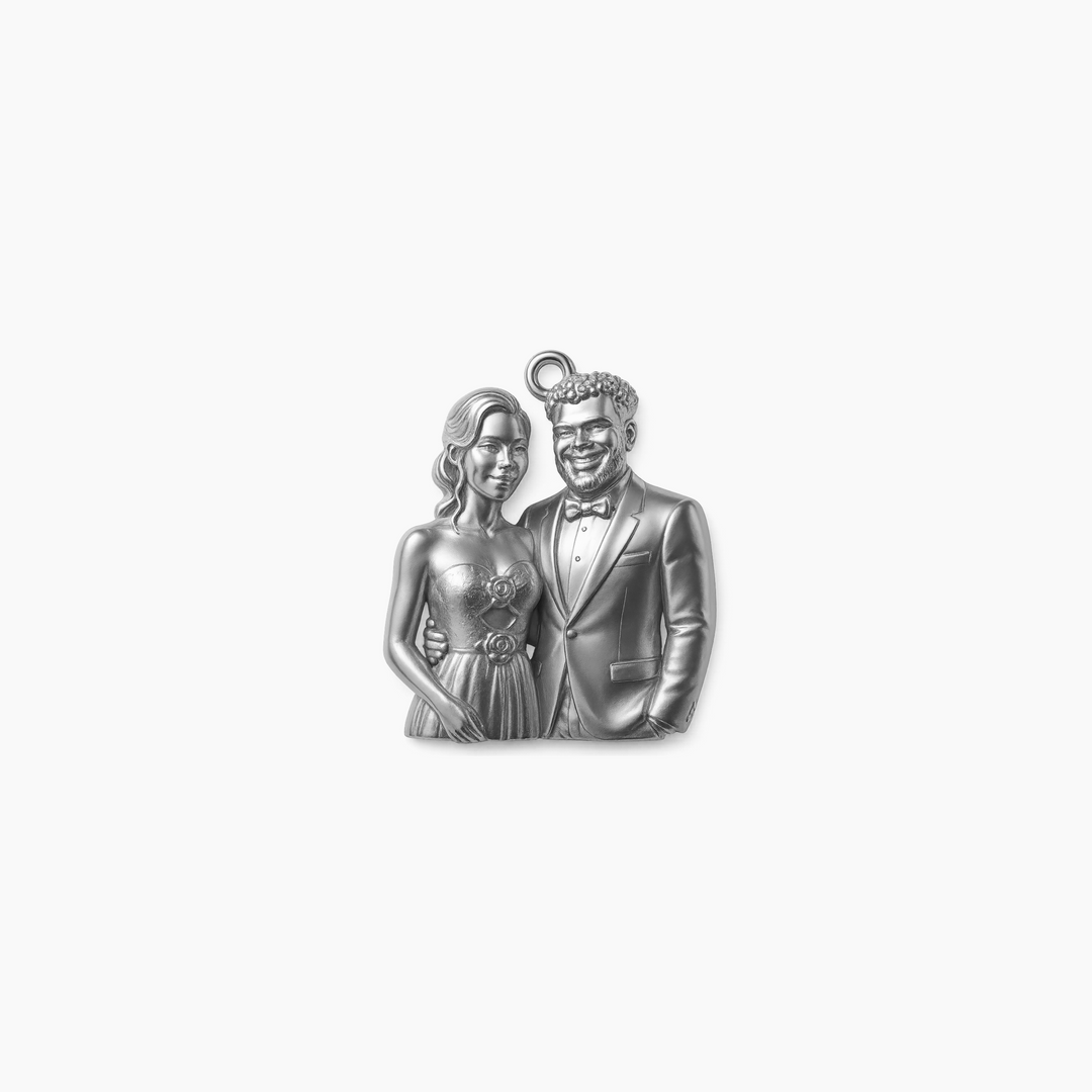 Sterling Silver finish