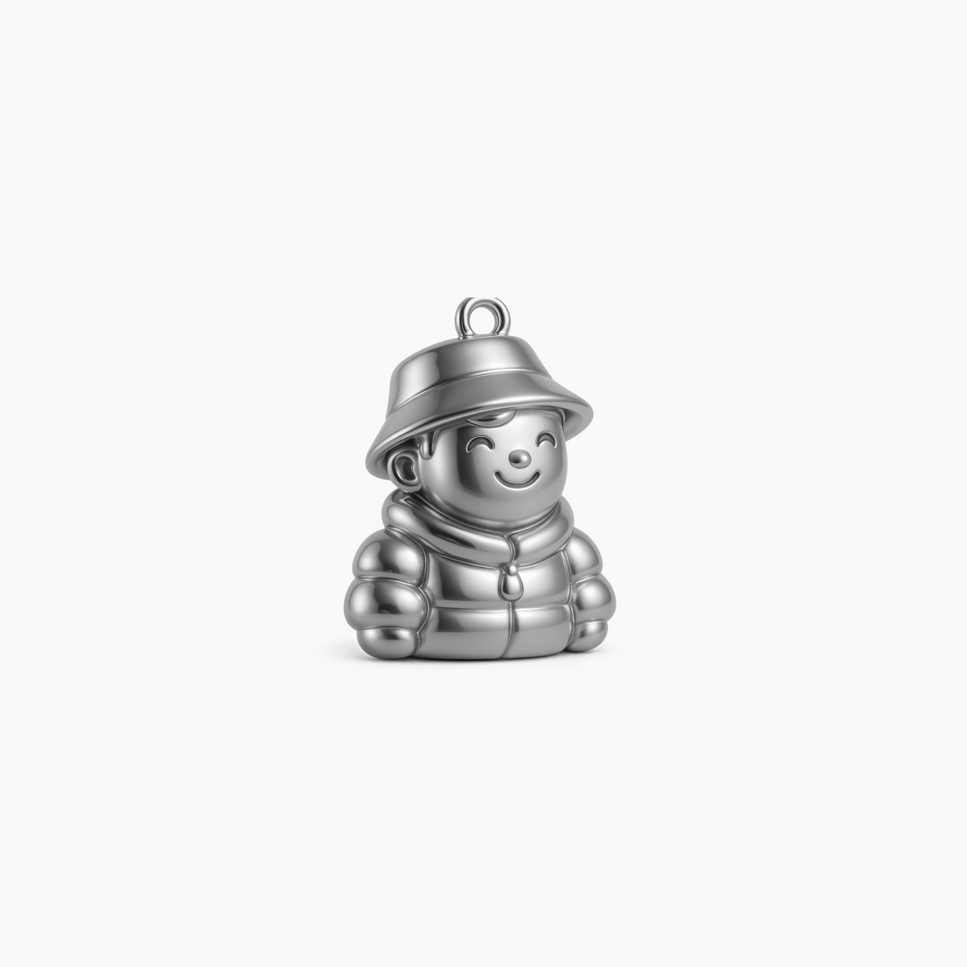 Sterling Silver finish