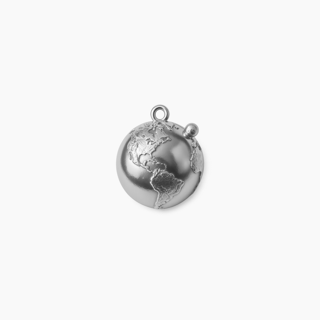 Sterling Silver finish