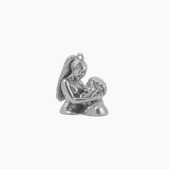 Sterling Silver finish