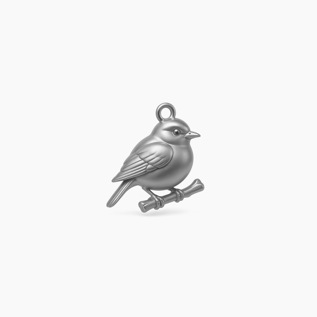 Sterling Silver finish
