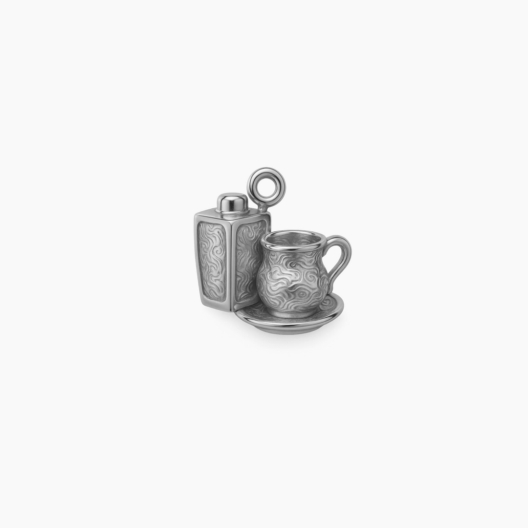 Sterling Silver finish
