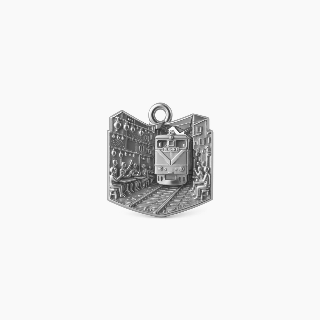 Sterling Silver finish