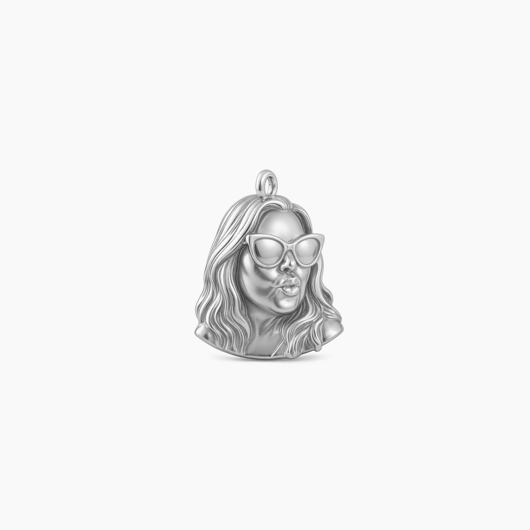 Sterling Silver finish