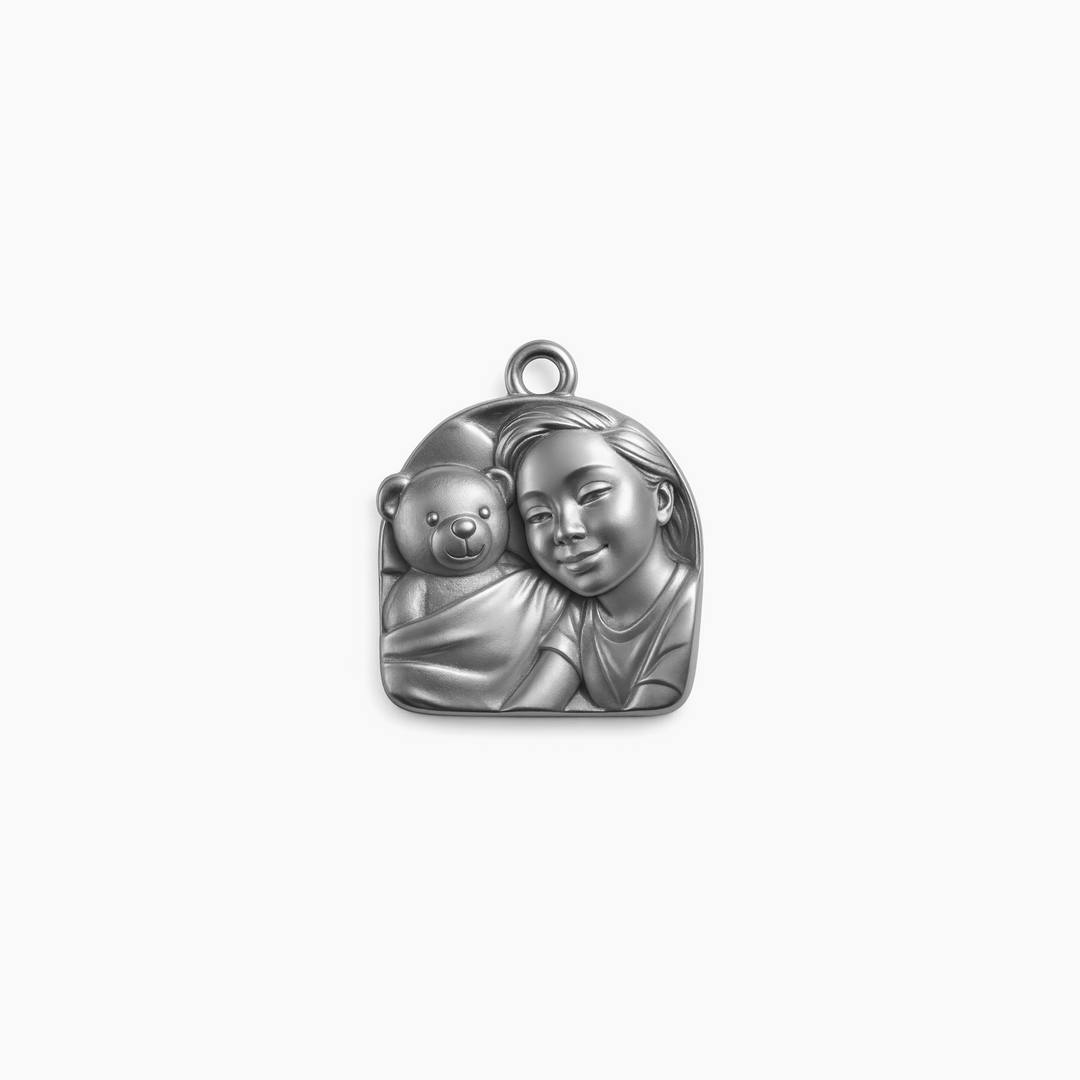 Sterling Silver finish