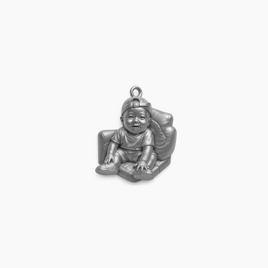 Sterling Silver finish