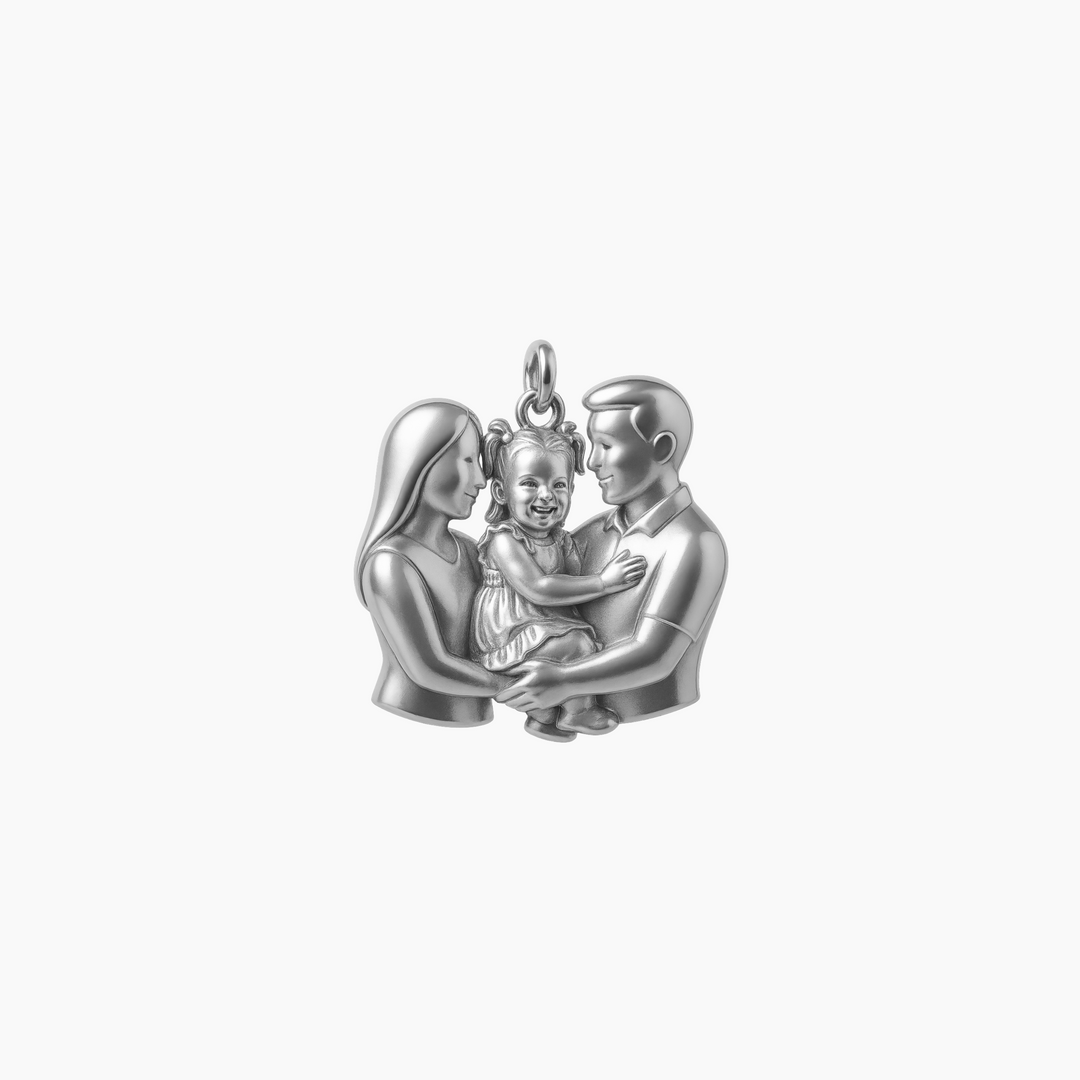 Sterling Silver finish