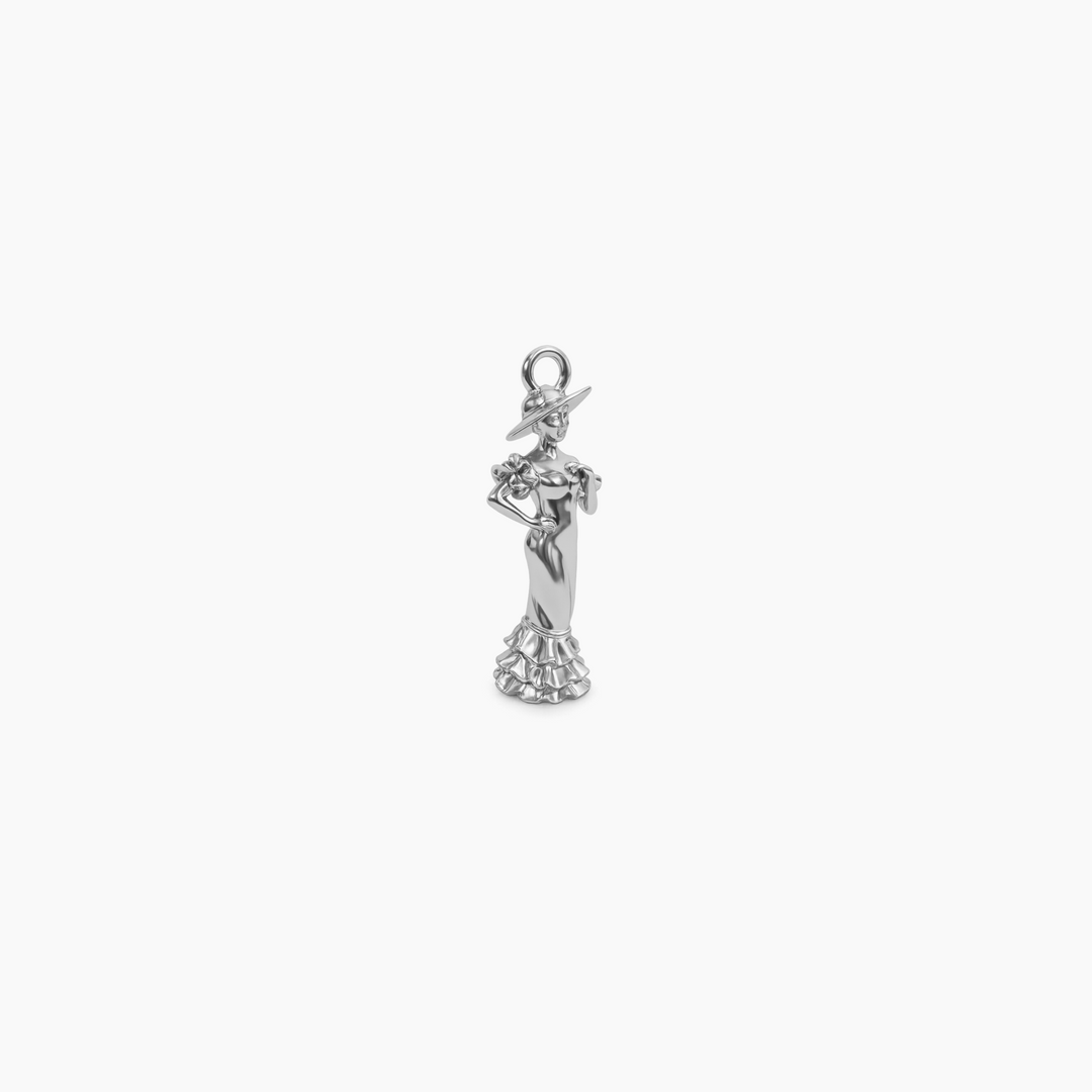 Sterling Silver finish