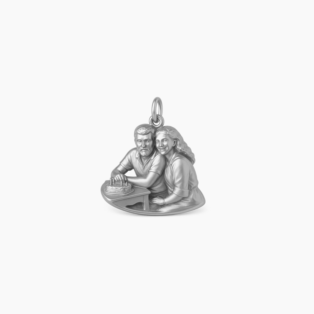 Sterling Silver finish