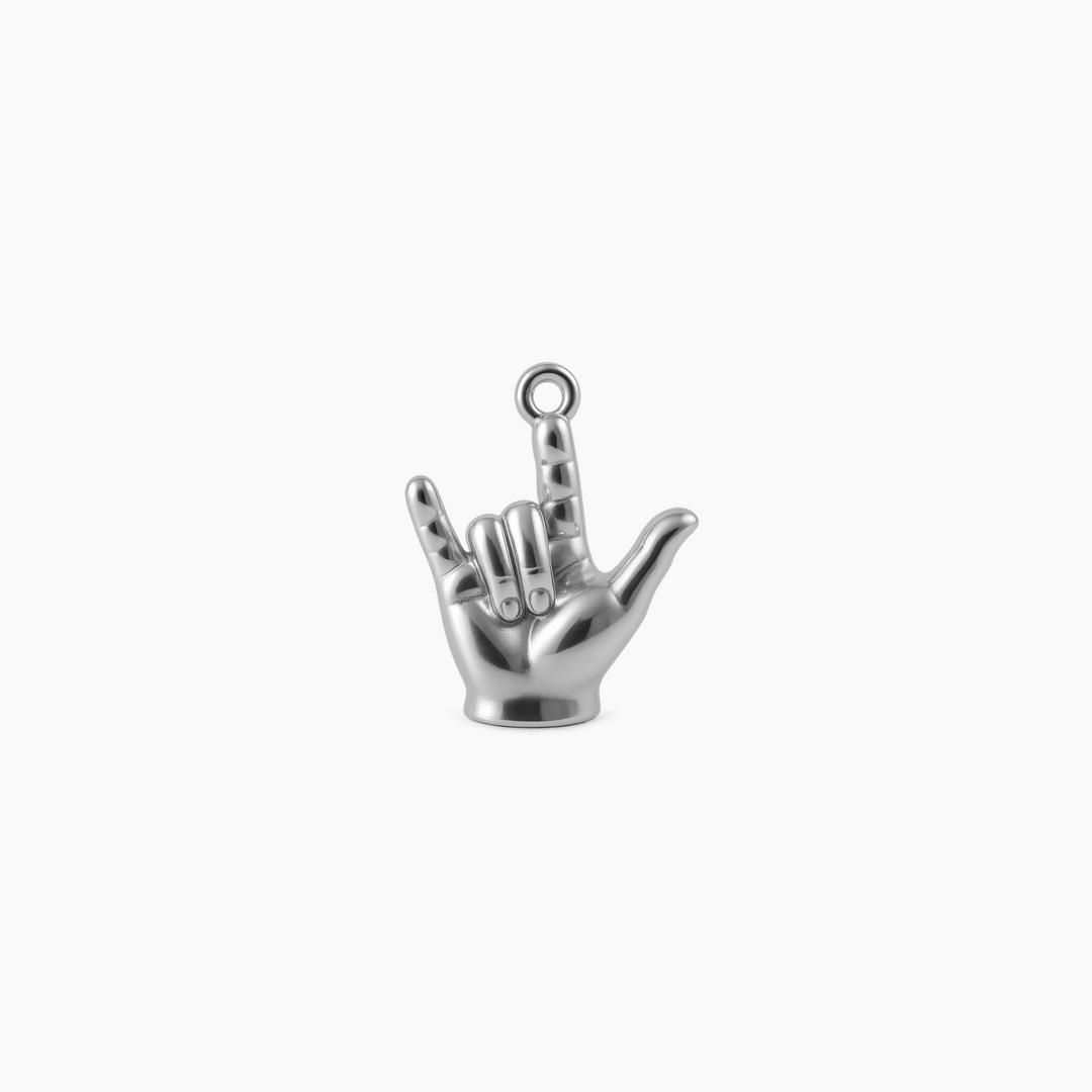 Sterling Silver finish