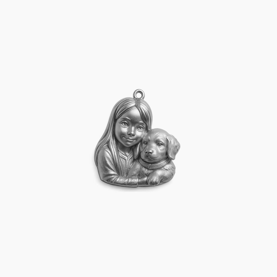 Sterling Silver finish
