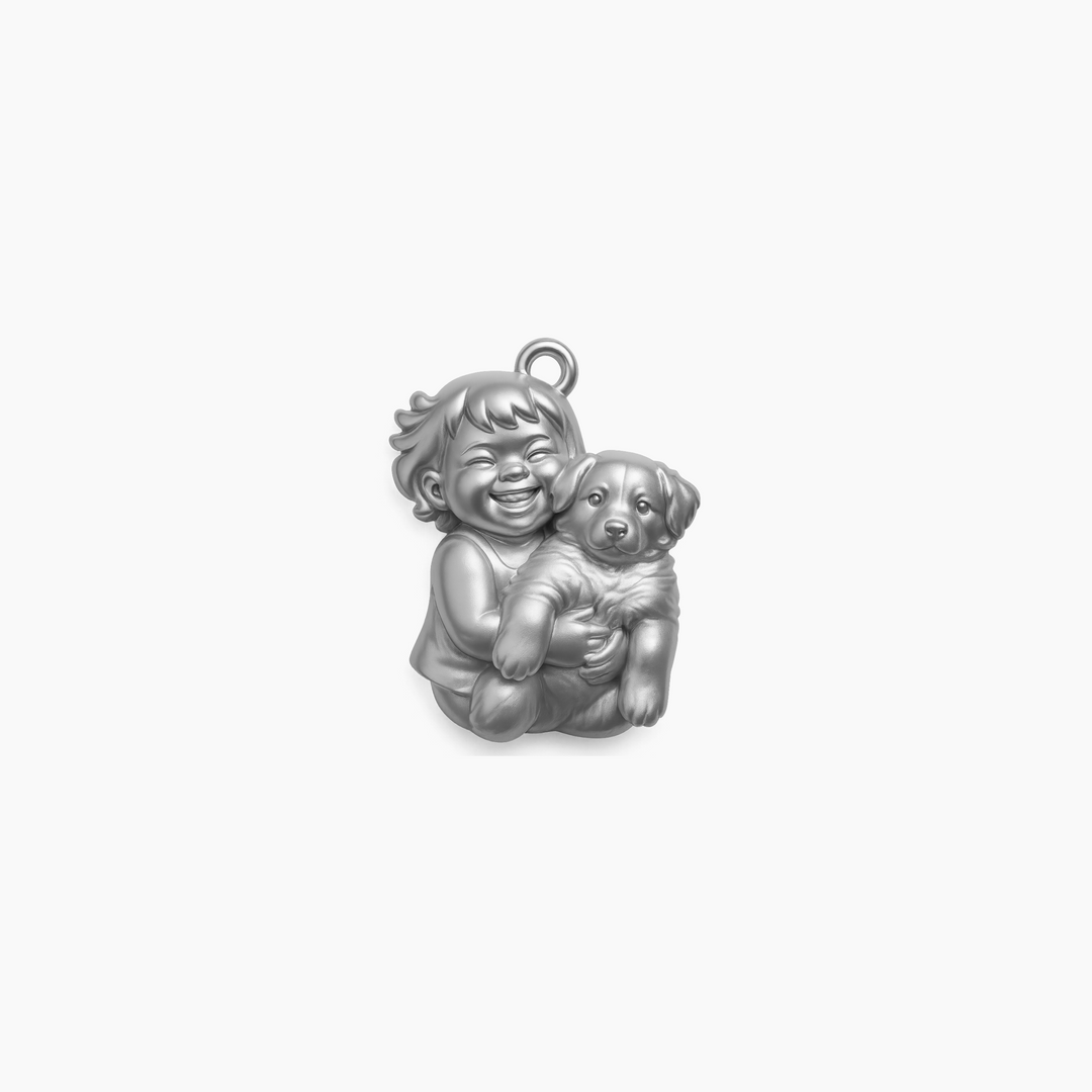 Sterling Silver finish