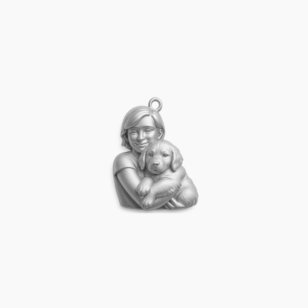 Sterling Silver finish