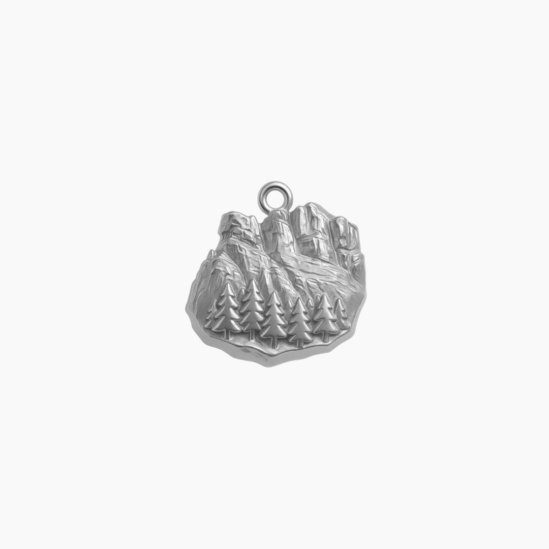 Sterling Silver finish