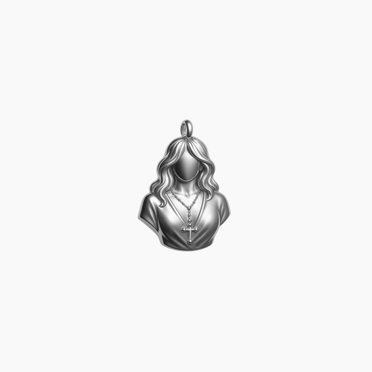 Sterling Silver finish