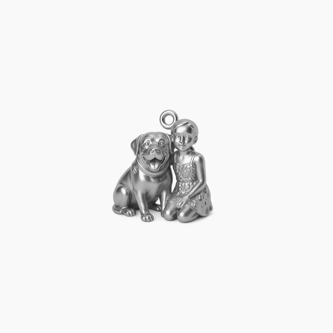 Sterling Silver finish