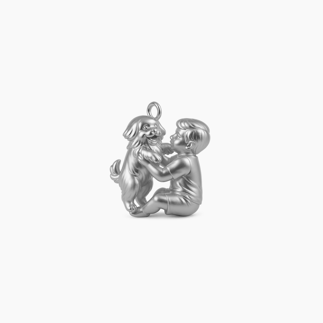 Sterling Silver finish