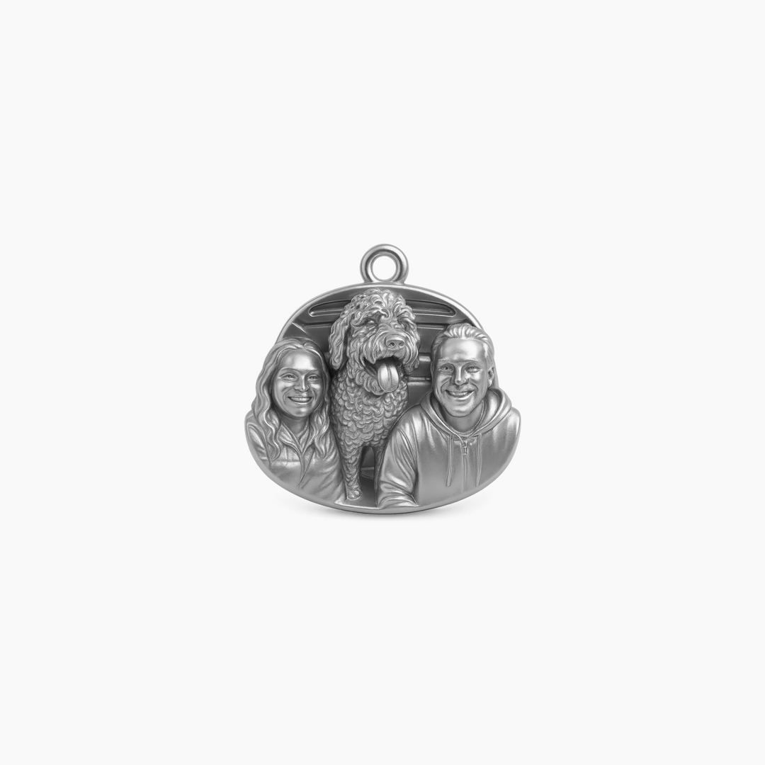 Sterling Silver finish