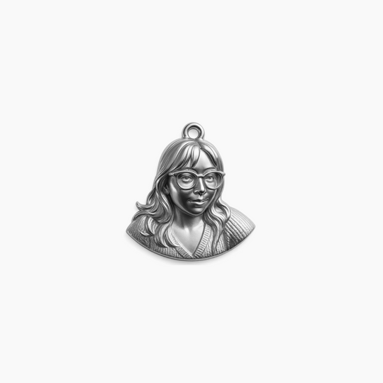 Sterling Silver finish