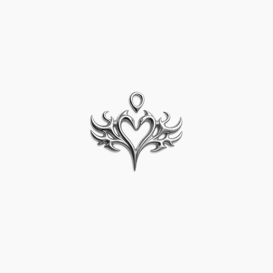 Sterling Silver finish