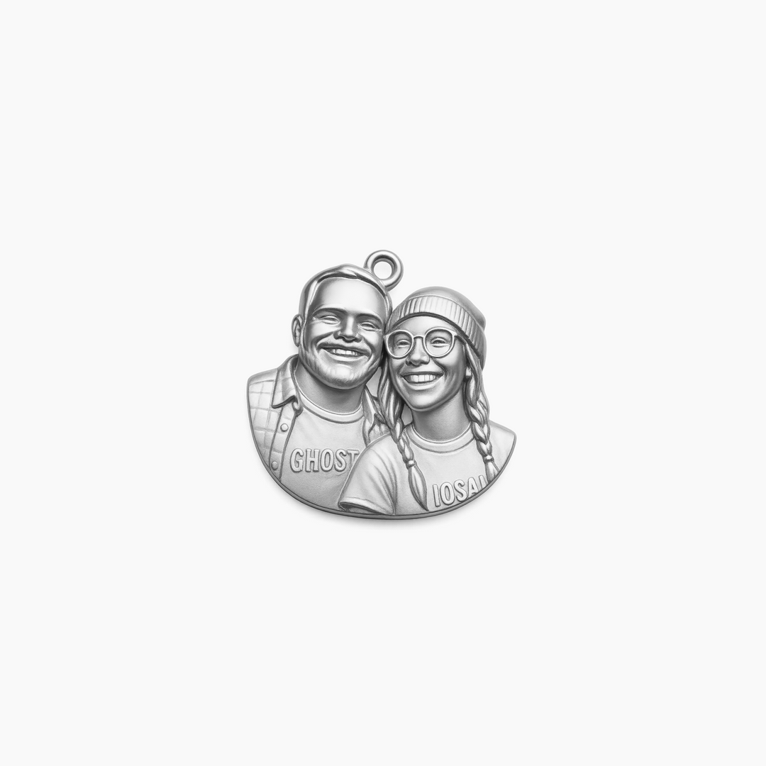 Sterling Silver finish