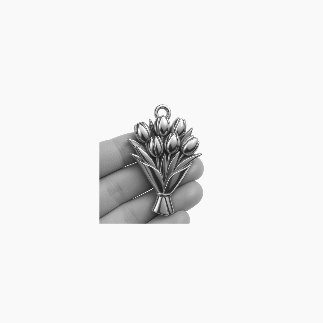 Sterling Silver finish