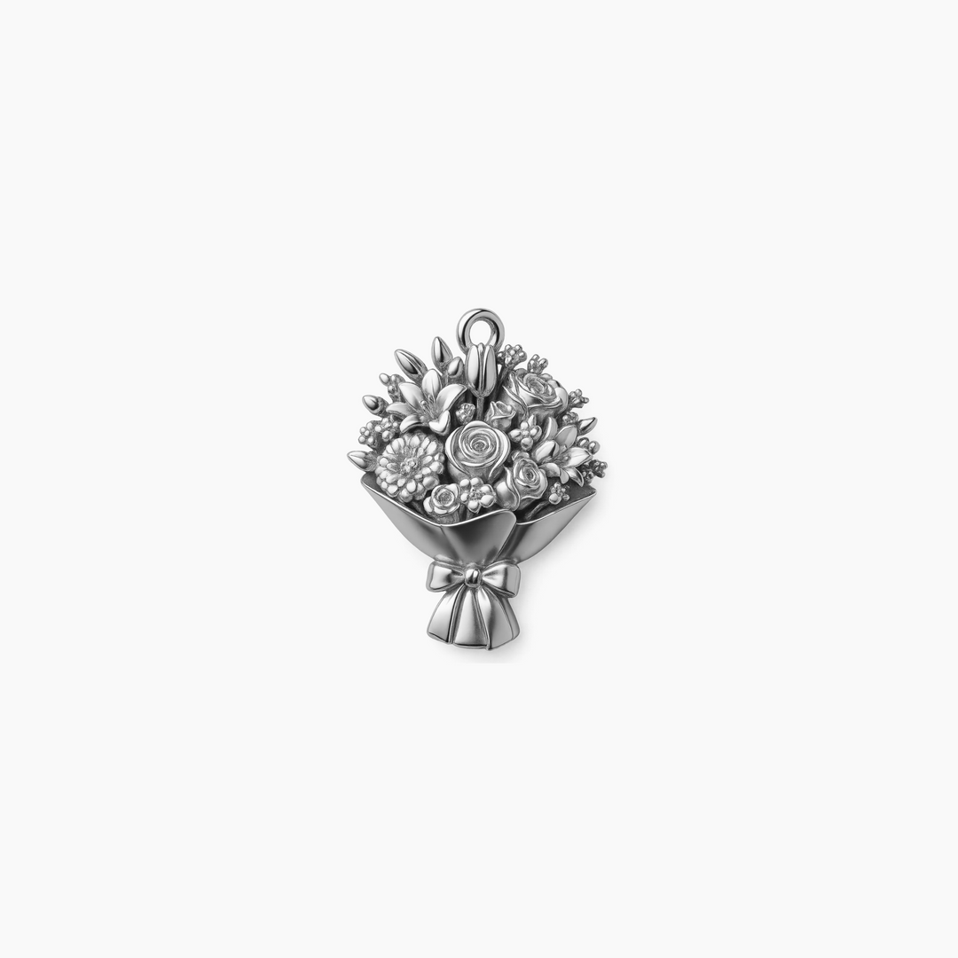 Sterling Silver finish